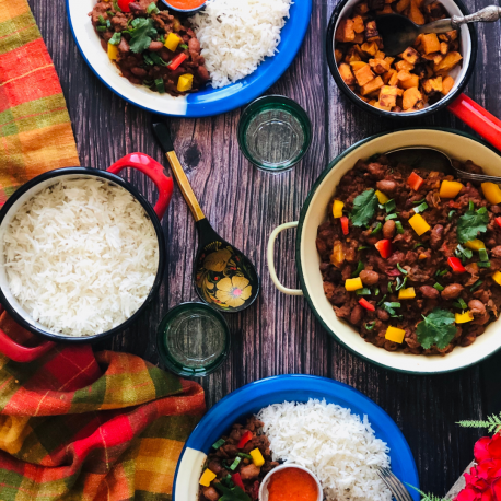 Chili con carne à la créole