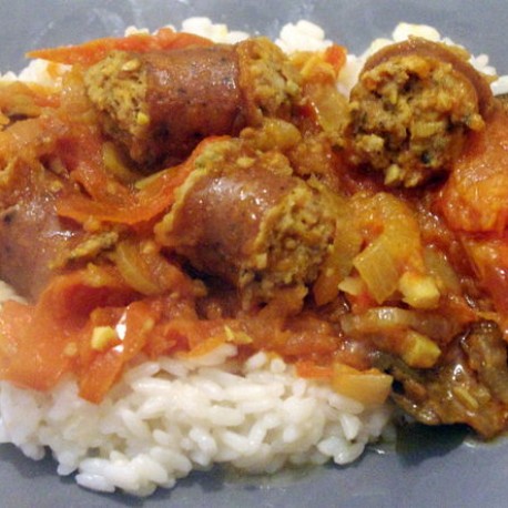 Rougail andouillette