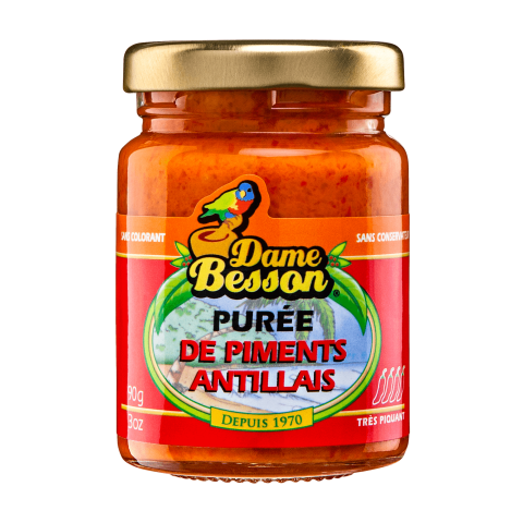 Purée de Piments Antillais Purée de Piments Antillais