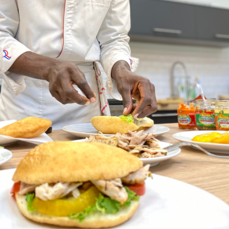 Bokit au poulet Bokit au poulet