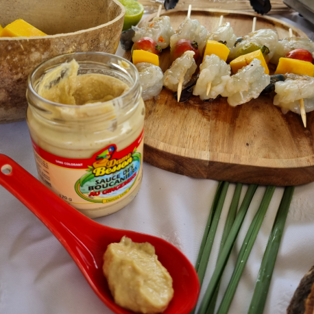Ouassous flambés à la sauce des boucaniers au gingembre Ouassous flambés à la sauce des boucaniers au gingembre