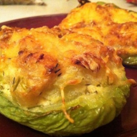 Gratin de christophines