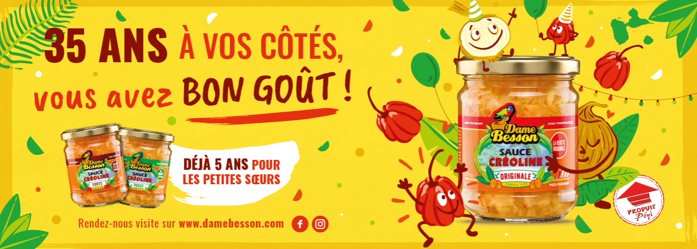 35 ans de la sauce créoline